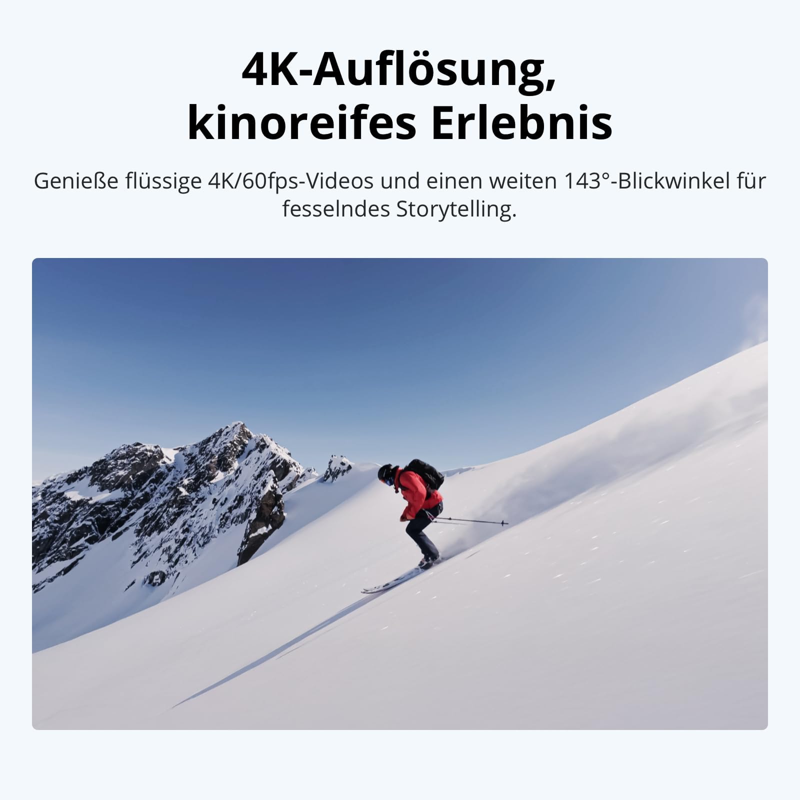 DJI Osmo Nano Standard Combo 64 GB 4K/60fps Mini-Cam 1/1,3″ Sensor 143° Weitwinkel-Video 200 min Akku wasserdicht POV-Kamera