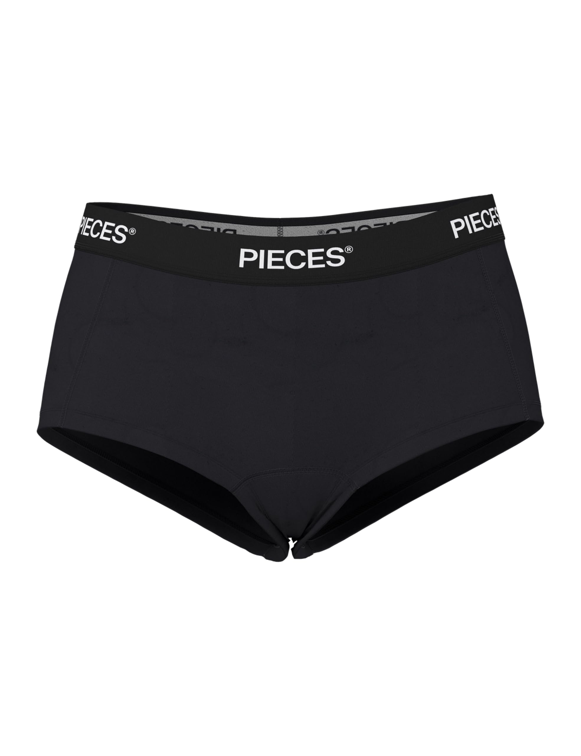 Pieces Women's Boxer Hipster 17081610, Black, Small