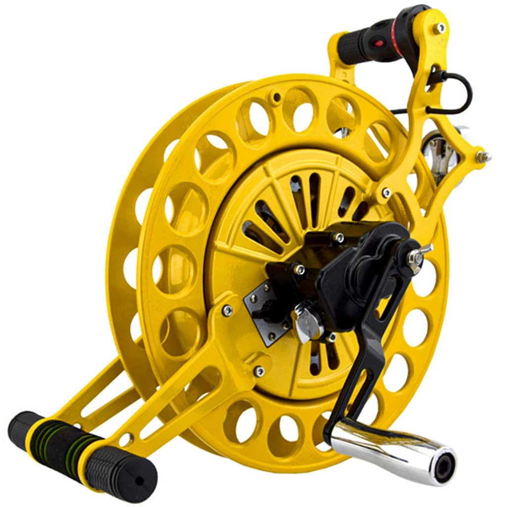 Tbest - Carrete enrollador de línea de cometa, rueda de agarre, 22 cm, profesional, de plástico Tbest - Carrete enrollador de línea de cometa, rueda de agarre, 22 cm, profesional, de plástico