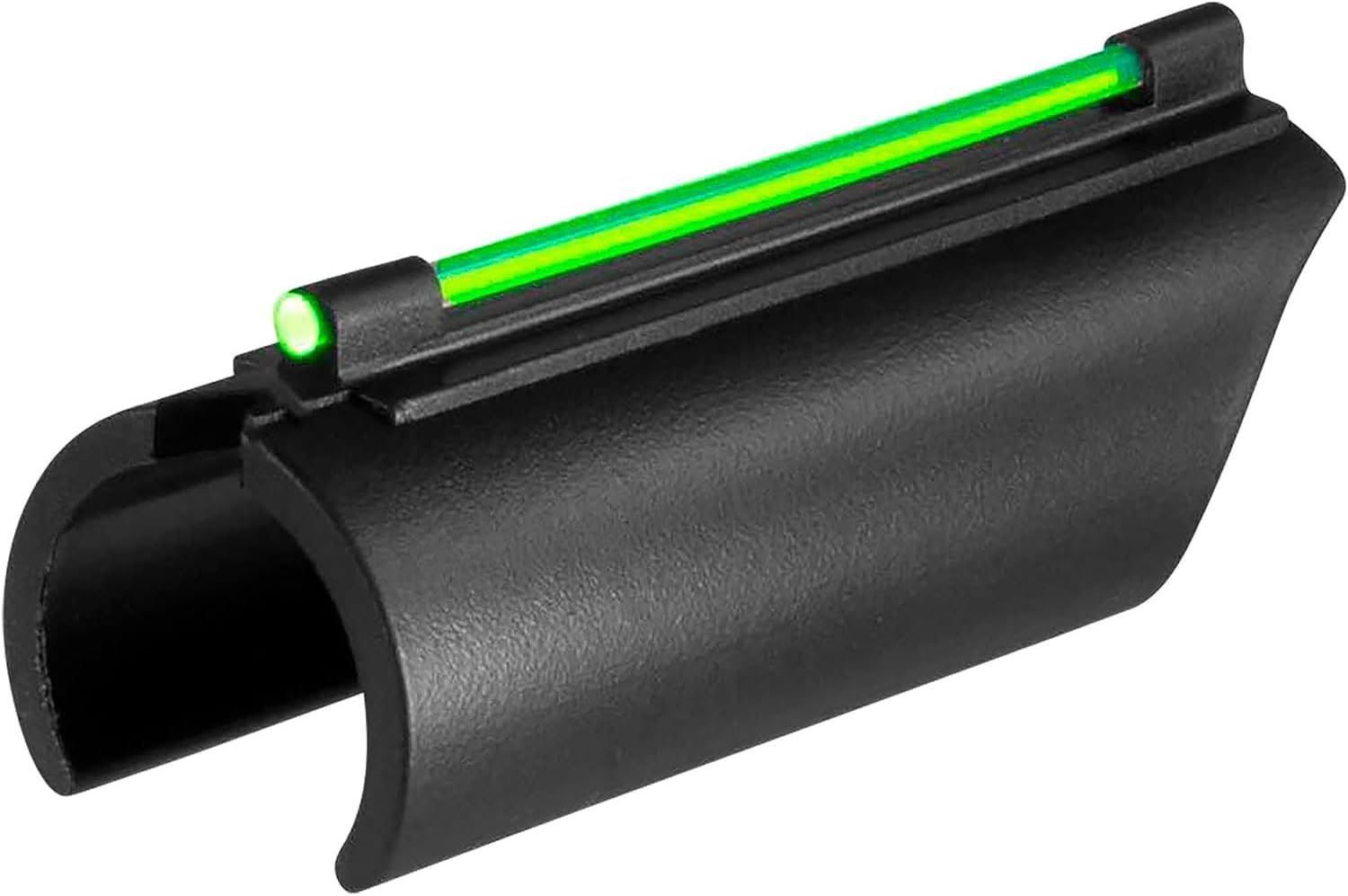 TruGlo Low-Profile All-Metal Construction Glo Dot II Universal Fiber Optic Sight for Plain Barrel Shotgun, 12 & 20 Ga/.410 Ga, Green/Red