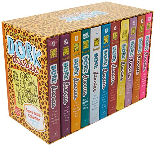 Dork Diaries Squee-tastic Collection Books 1-10 Plus 3 1/2: Dork Diaries 1; Dork Diaries 2; Dork Diaries 3; Dork Diaries 3 1/2; Dork Diaries 4; Dork ... Diaries 8; Dork Diaries 9; Dork Diaries 10