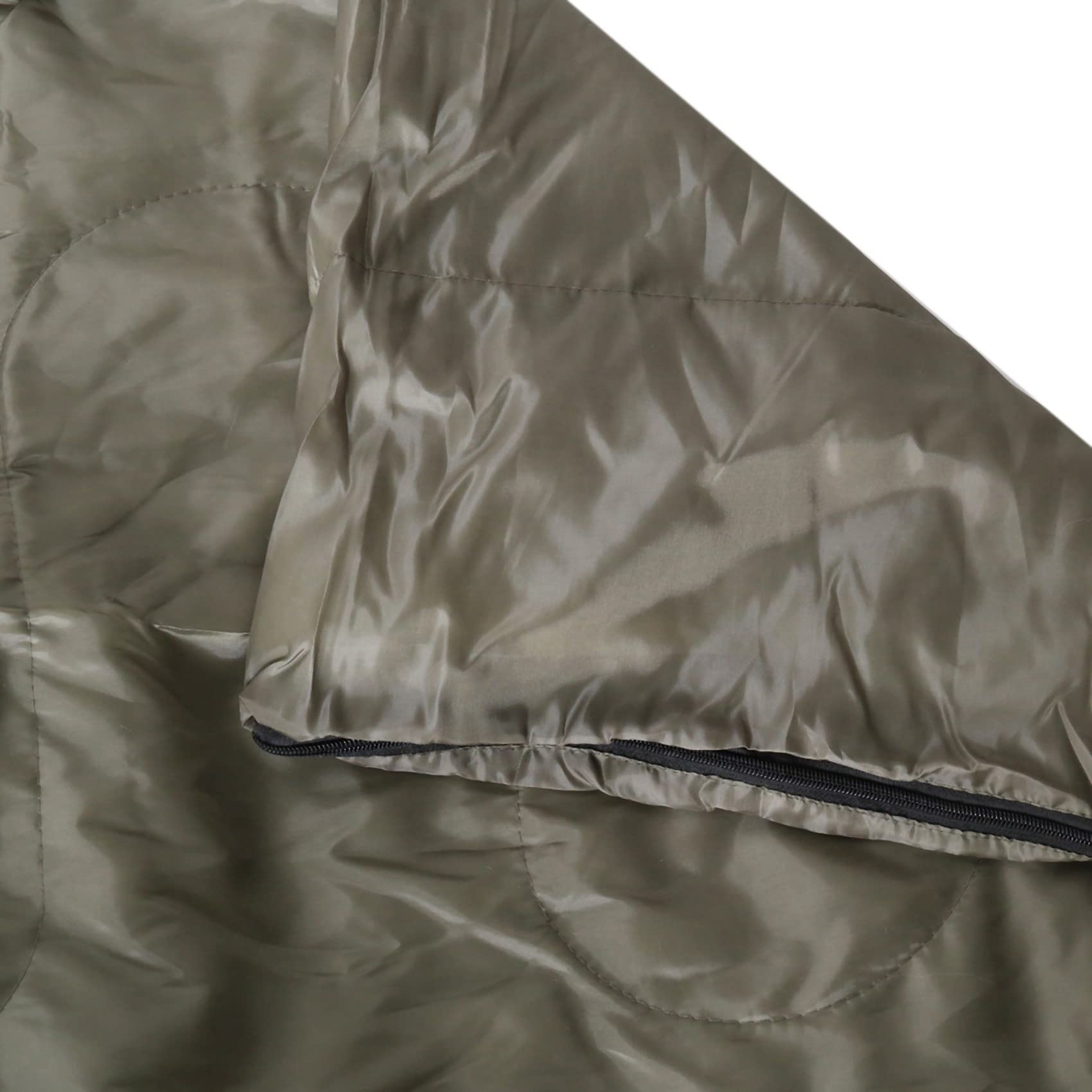 VENOAL 2 sacos de dormir cálidos para adultos y niños, para interiores y exteriores, mochila de camping, color verde