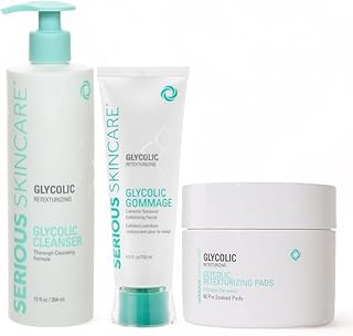 Serious Skincare - Set de piel radiante glicó...
