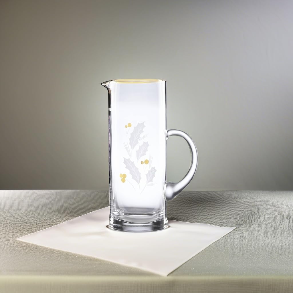Amazon.com | Lenox 886860 Holiday Gold Pitcher, Christmas Theme