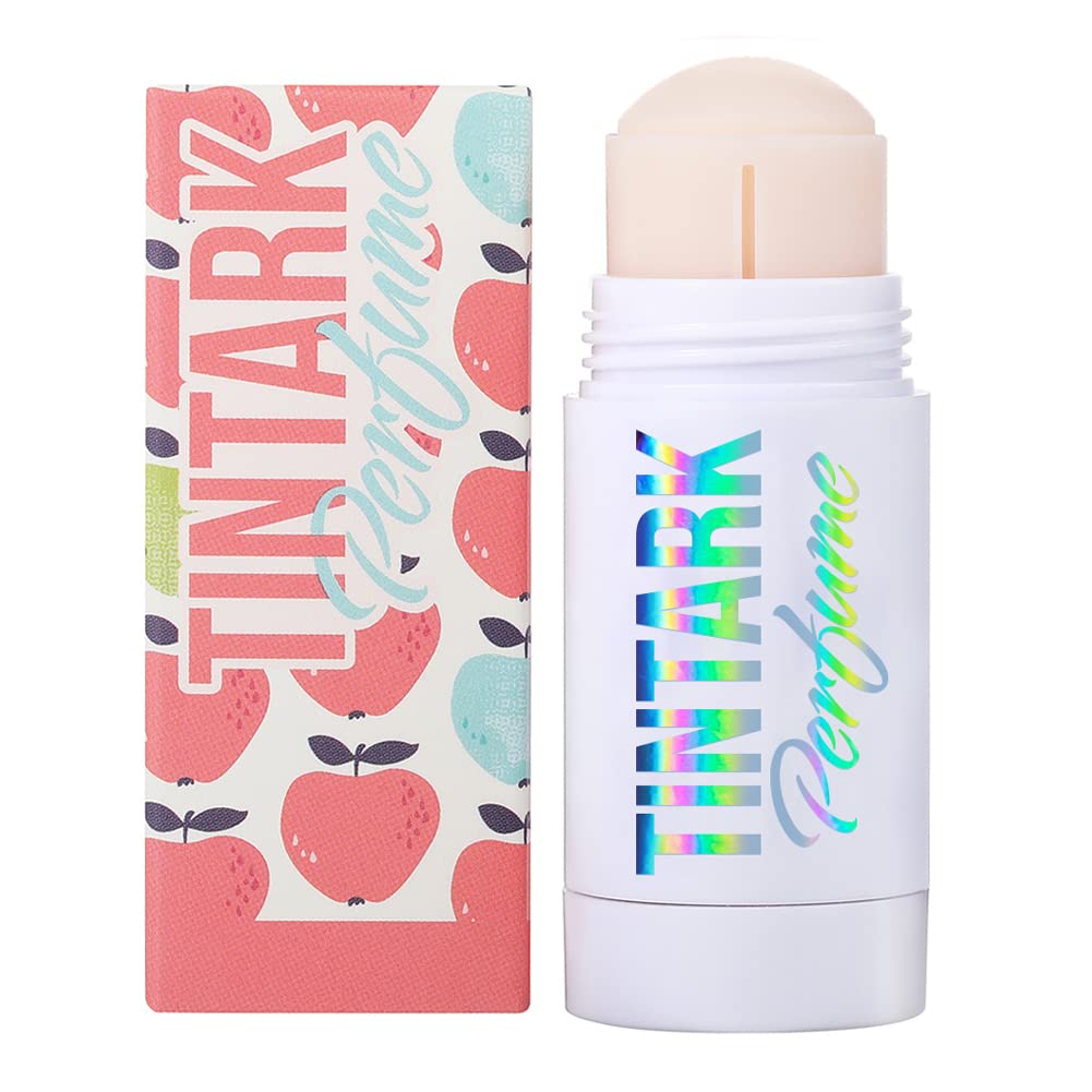 TINTARK Solid Perfume Stick, APPLE ALMOND, Portable