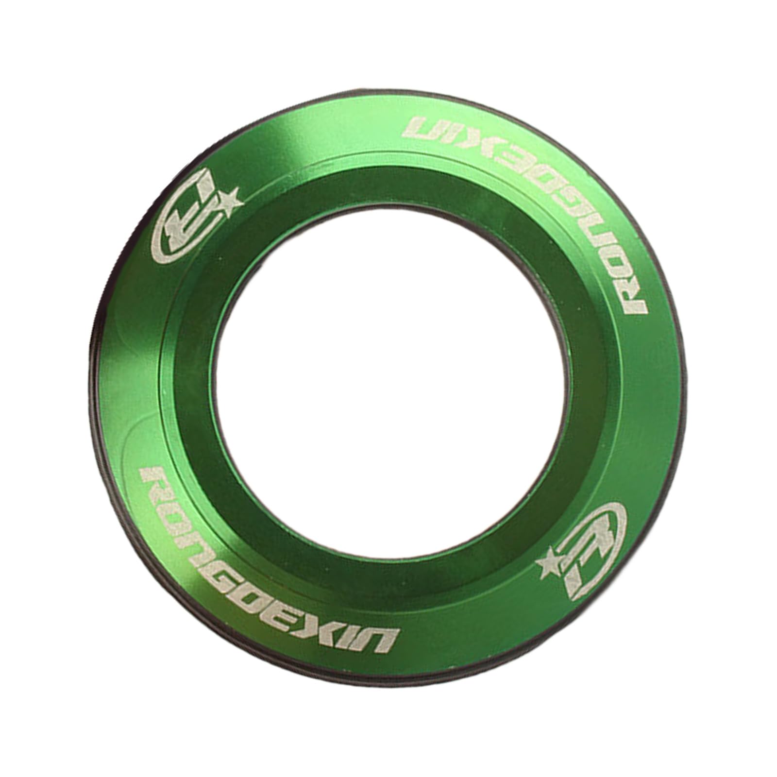 Rustproof Cycling Flat Crown Race Aluminum Surfaces Bike Headsets Caps for Commuting Mountain Bikes Long Distances Cycling Headsets Cap