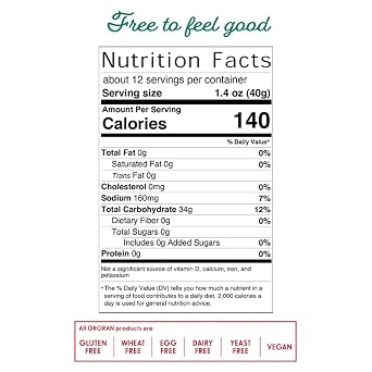 Orgran Gluten Free Self Rising Flour 1.1 lbs