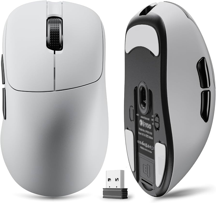 Amazon.com: G18 2.4G/BT/Wired Tri-Mode 8K Wireless Gaming Mouse