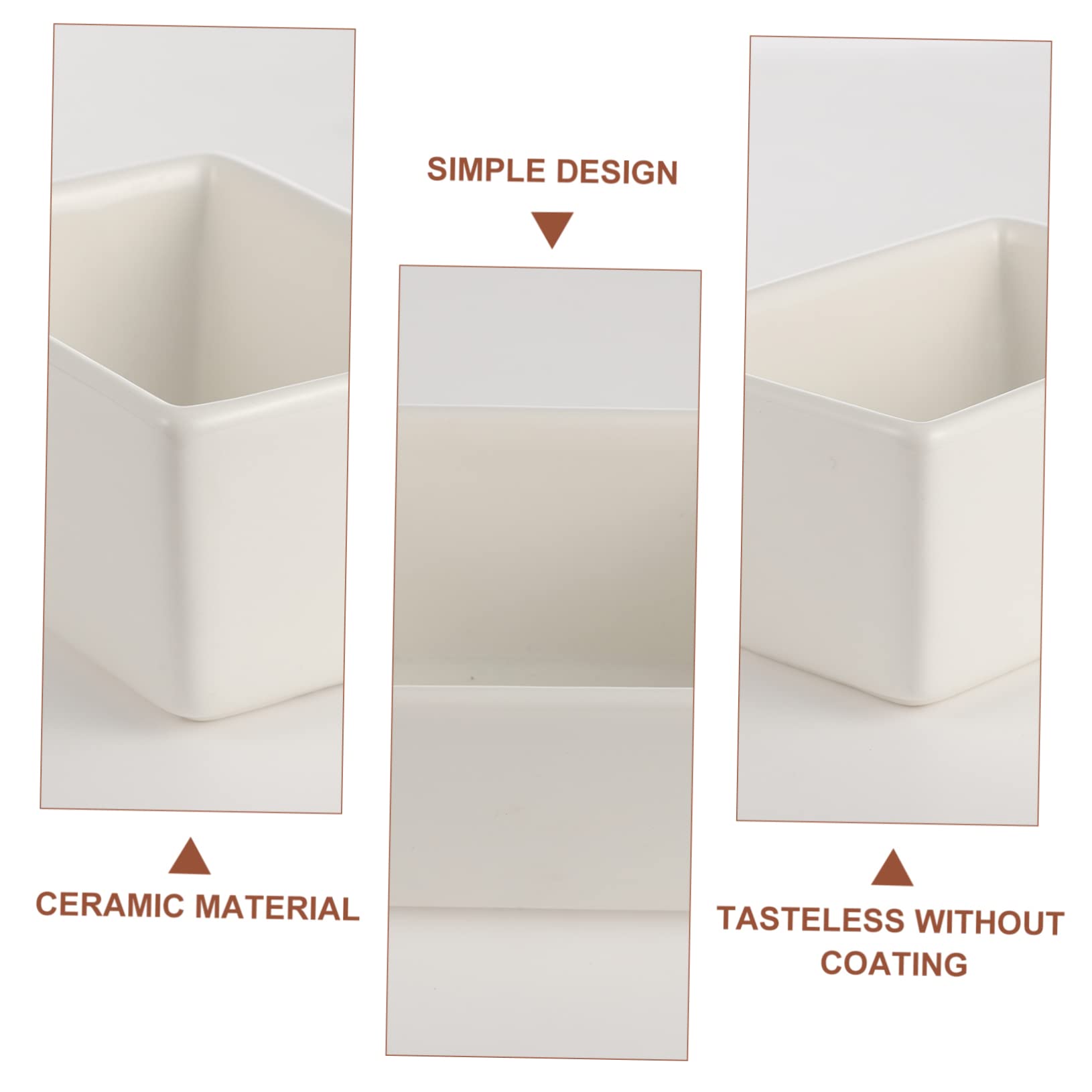 ABOOFAN 2 Pack Sugar Salt Sauce Cups Ceramic Serving Dishes Reusable Sauce Bowls Perfect for Charcuterie Boards