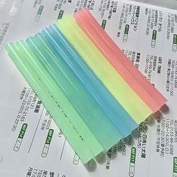 グルースティック　蓄光　6本セット　レア　7x10mm グルースティック 蓄光 6本セット レア 7x10mm - メルカリ