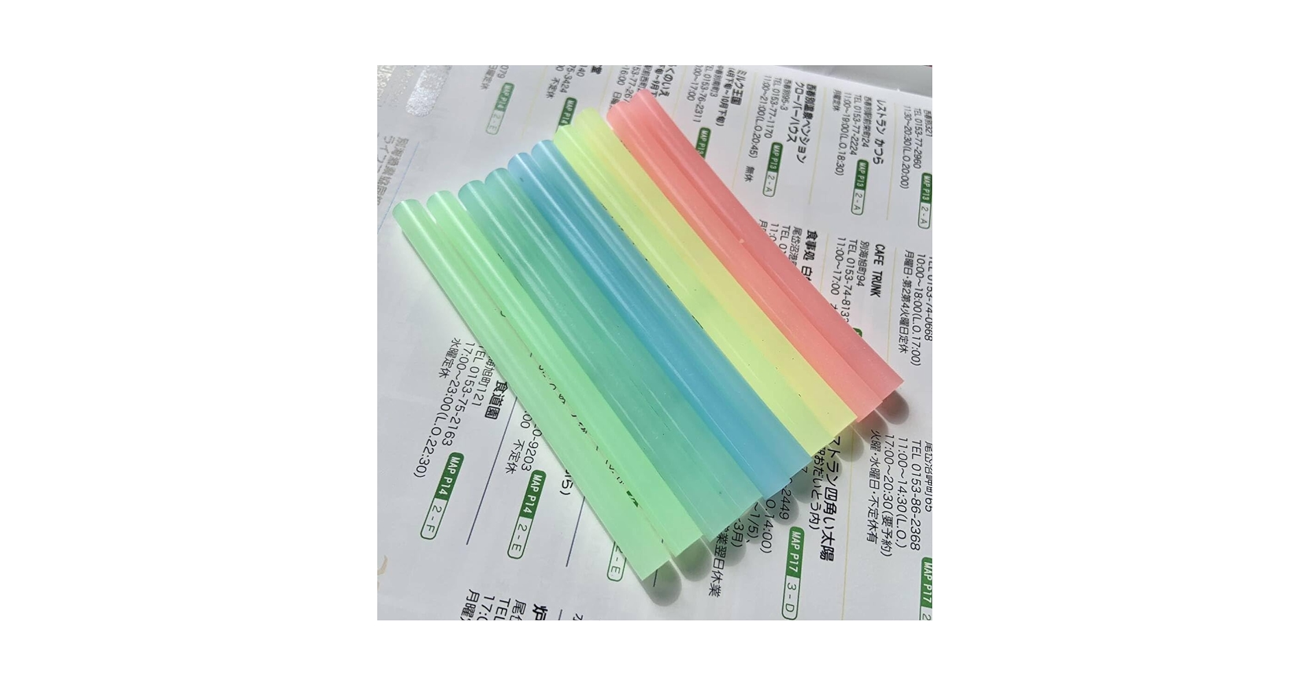 グルースティック　蓄光　6本セット　レア　7x10mm グルースティック 蓄光 6本セット レア 7x10mm - メルカリ
