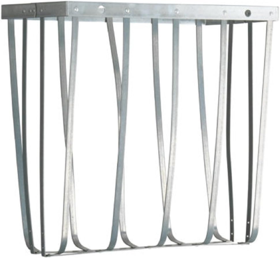 GARDNER Galvanized Double Side Hay Feeder Rack - HR330 Heavy Duty, Corrosion Resistant for use in Livestock, Farm and Ranch - 16.5" W x 17" D