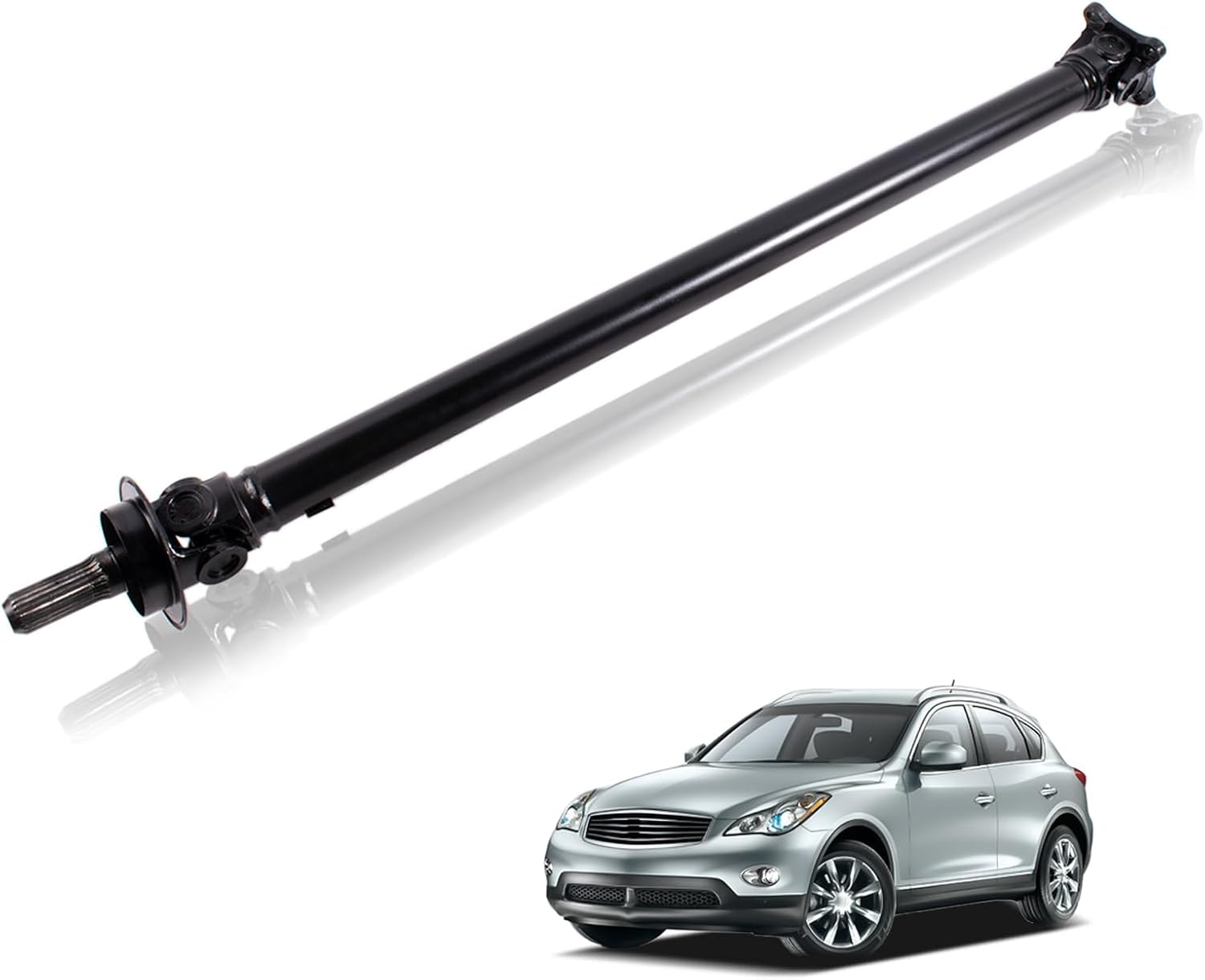 35.5" Front Drive Shaft for Infiniti G37 Q50 Q60 Q70 QX50 QX70 FX35 EX35 EX37 AWD, Prop Shaft Assembly Replace 37200-1CA1A 938-321