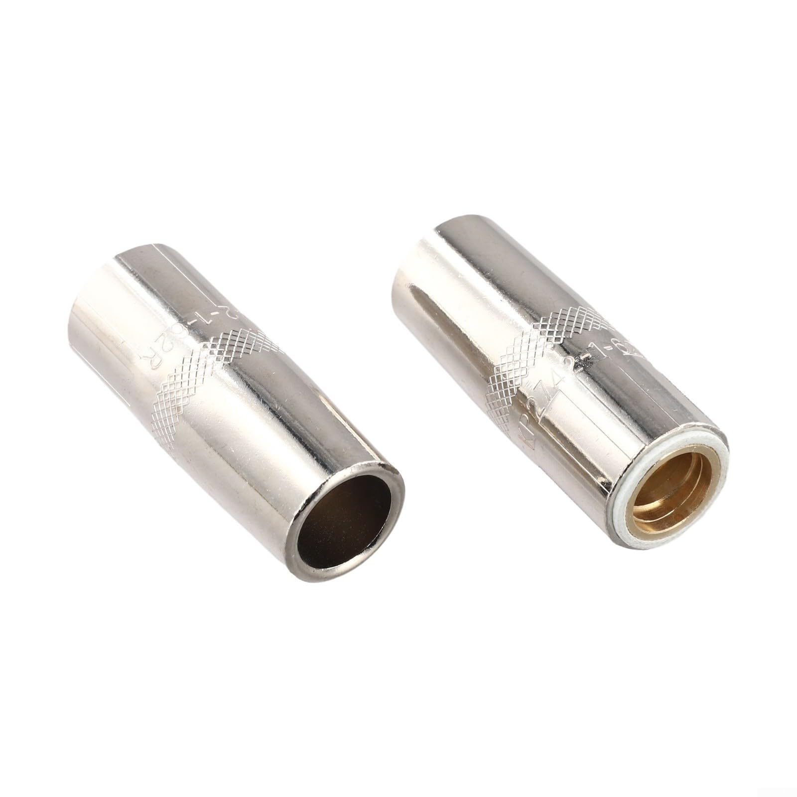 MIG - Ugelli per gas per saldatura, confezione da 5, modello KP2742-1-62R, 5/8 pollici, 350 A, filettato, in rame, per torcia Lincoln PRO 250L PRO 300L MIG, accessori di ricambio Consuma