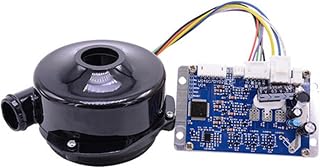 Cage Centrifugal Blower 9250-24V 1000LPM 6kPa 24000rpm Powerful Fan Low Noise 3-Phase Brushless DC Centrifugal Electric Air Blower High Speed, Multipurpose
