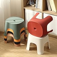 Vista 5 de LIFKOME Taburete de plástico de un solo paso para niños, taburete de baño antideslizante para el hogar, oficina, garaje
