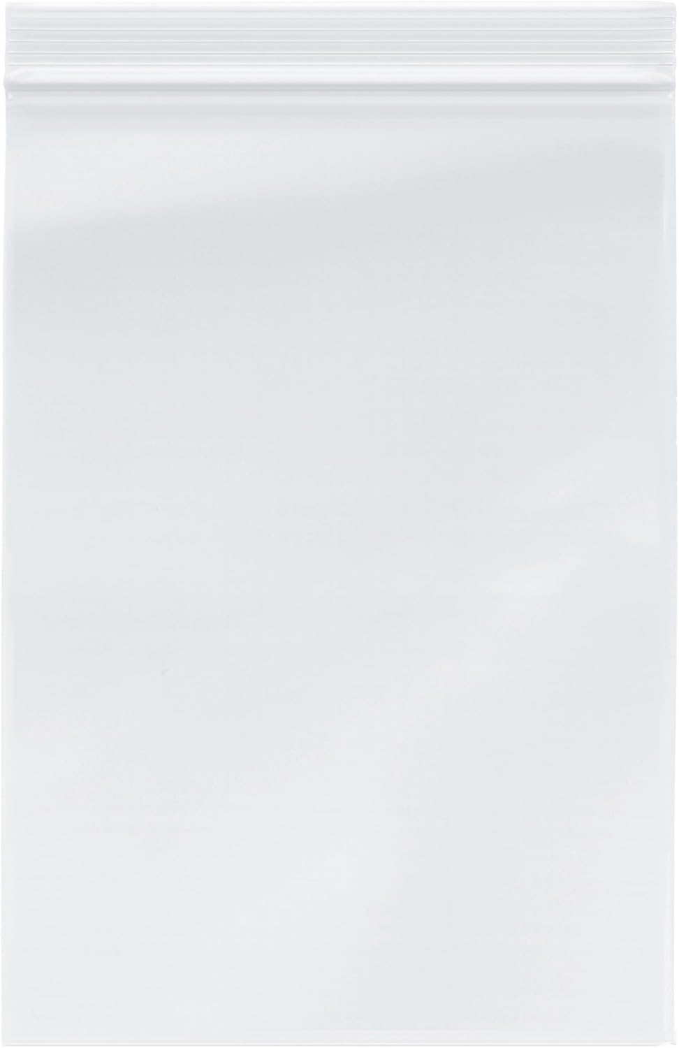 Plymor 7 x 10 (Case of 2,000), 2 Mil Zipper Reclosable Plastic Bags