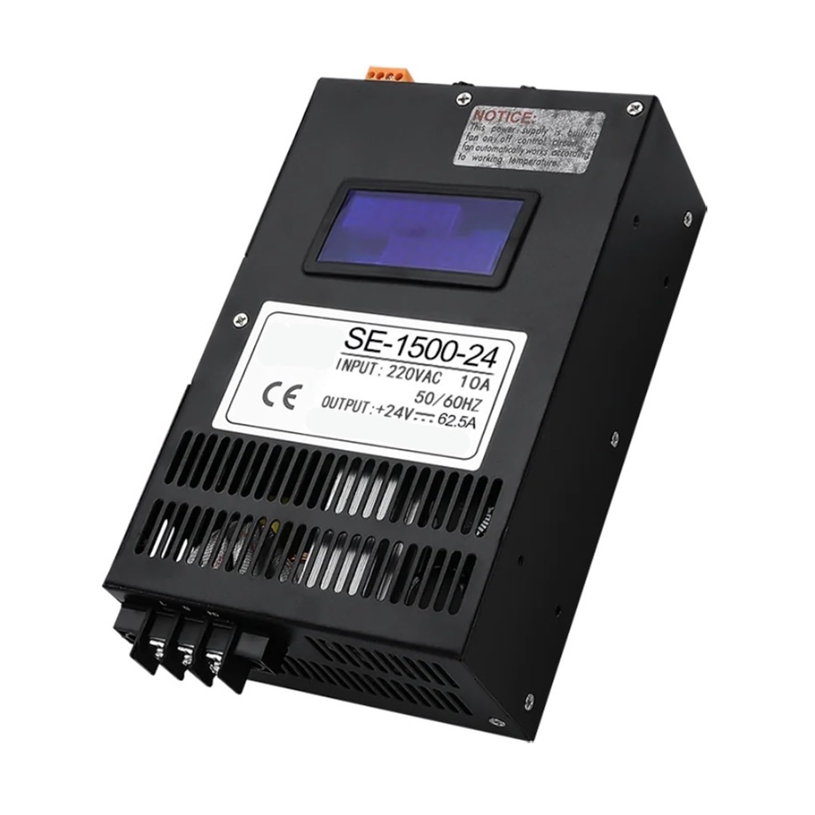 2RD58I8PM 1500W Switching Power Supply 110V/220V AC-DC 0-12V 24V 36V 48V 60V 72V 80V 110V 150V 220V Adjustable Digital Display SMPS(0-150v-1500w,110VAC)
