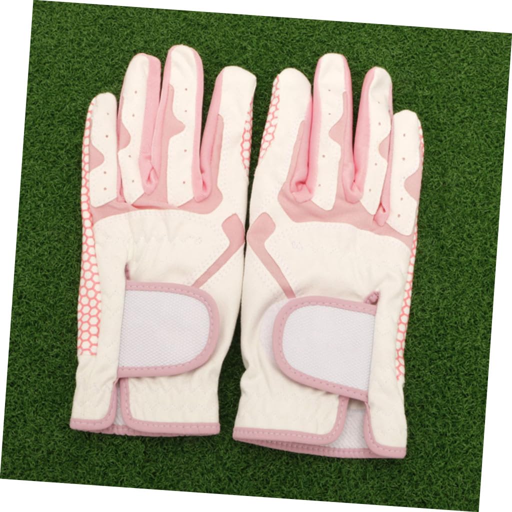 NOLITOY Guantes de Golf para Mujer Antideslizantes y Transpirables Protección Deportiva Diseño Cómodo y Flexible para Mano Izquierda y Derecha