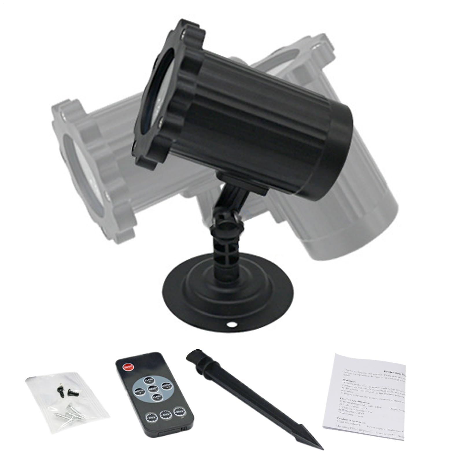 Projecteur d'Éclairage de Noël pour illuminer facilement votre façade sans danger - 8