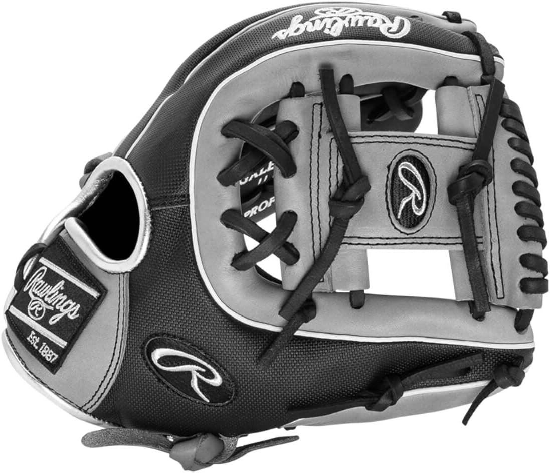 Rawlings Gamer XLE Speed Shell Series Baseball Infield | Catcher | Utility Glove | Mitt | Travel | Youth | 11.5” | 12.25” | 32.5” | Black | Grey | Right | Left