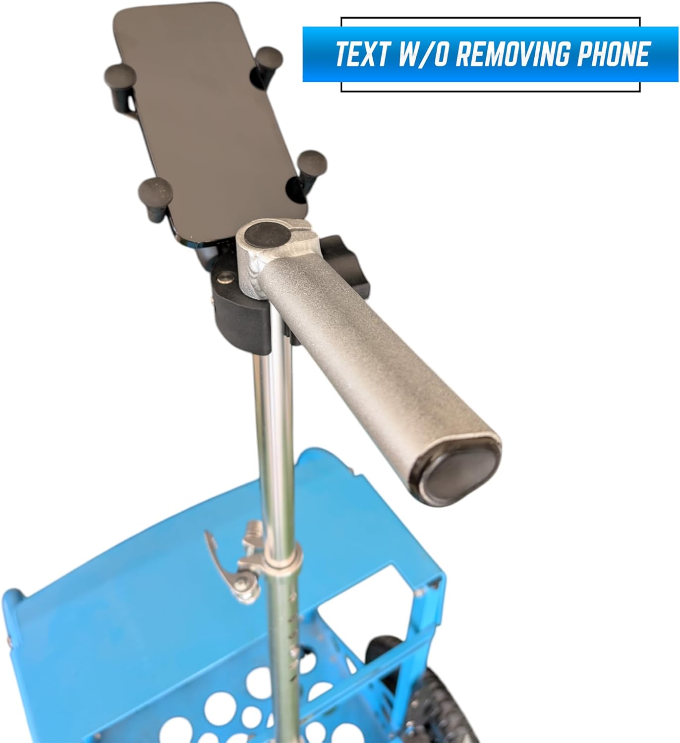 Rogue Iron Disc Golf Cart Phone Mount for Zuca Carts and All Other Disc Golf Carts