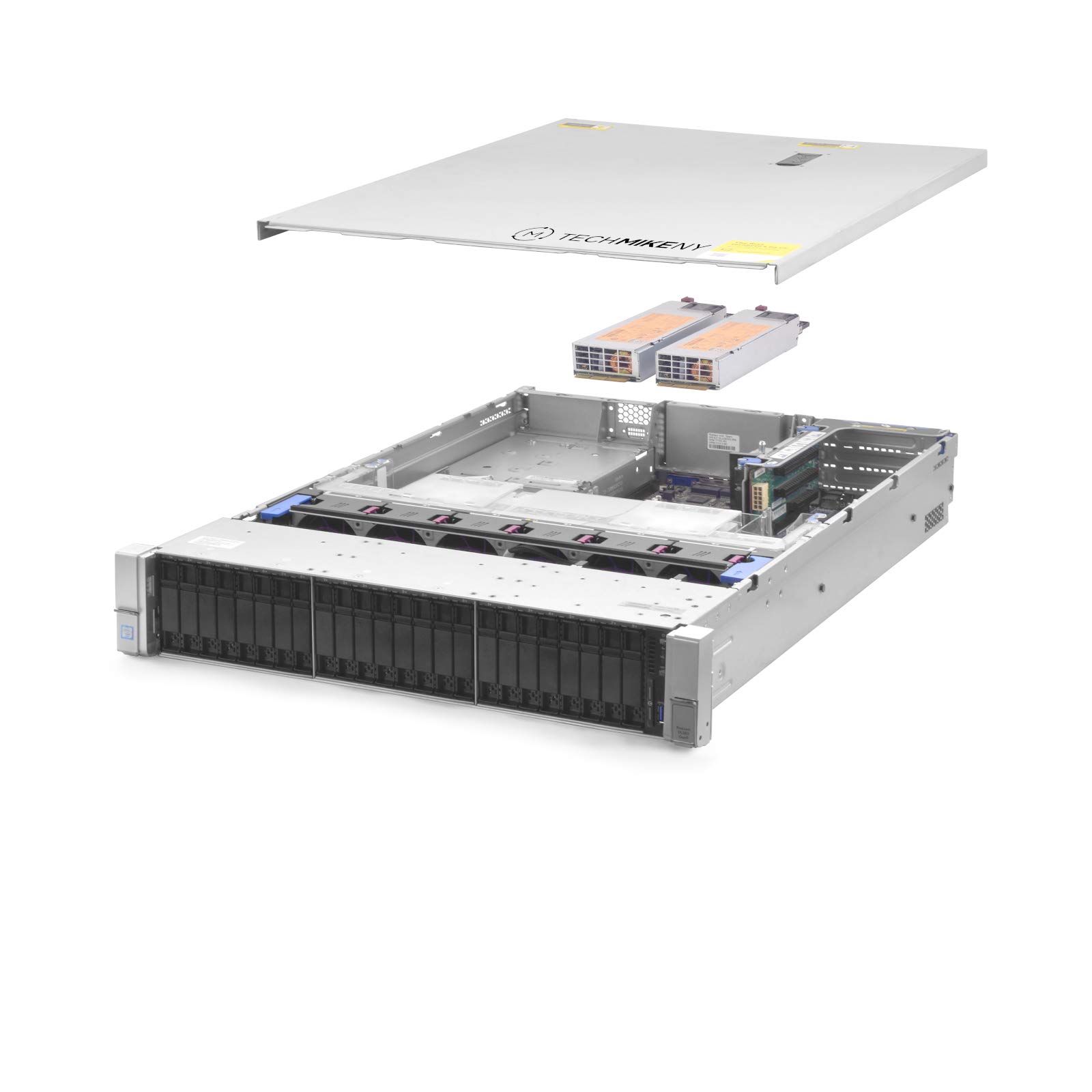 TechMikeNY Server 2X E5-2690v4 2.60Ghz 28-Core 192GB 1x 1.2TB 12G P840 ProLiant DL380 G9 (Renewed)