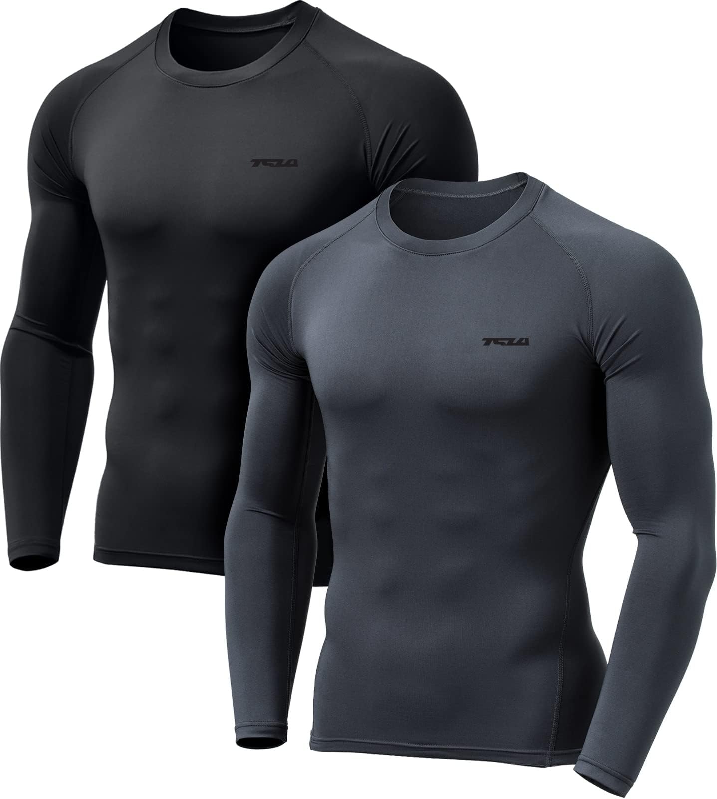 Tesla Men s Thermal Wintergear Compression Baselayer Long Sleeve Top YUV34 R21 V34 V24 LR21