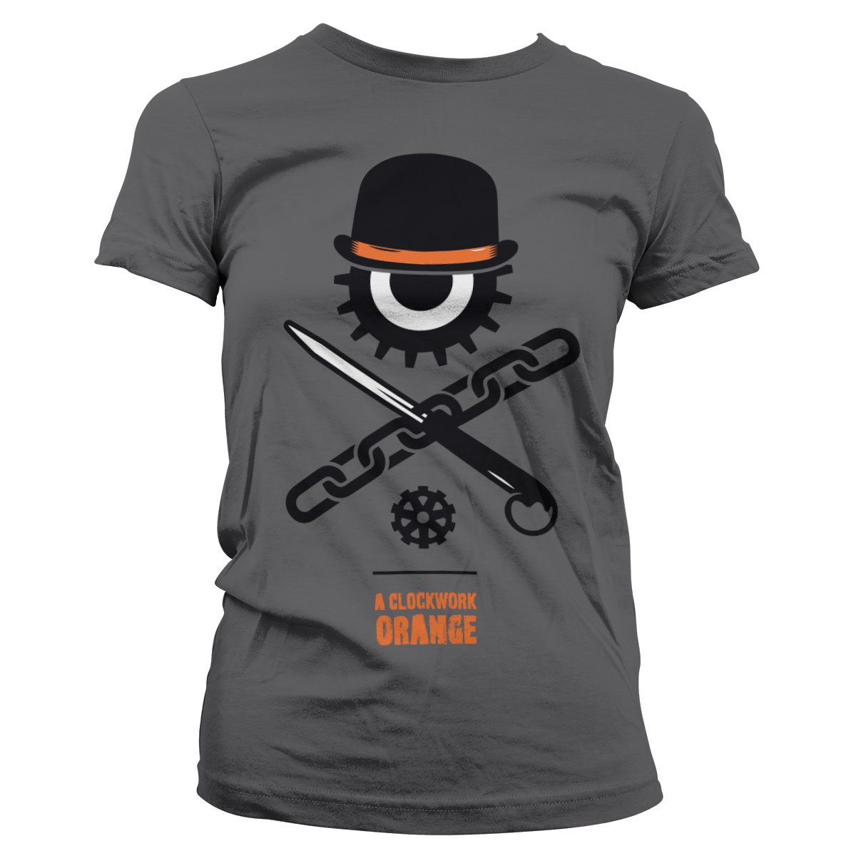 A Clockwork Orange Officially Licensed Clockwork Orange Bowler Eye Women T-Shirt