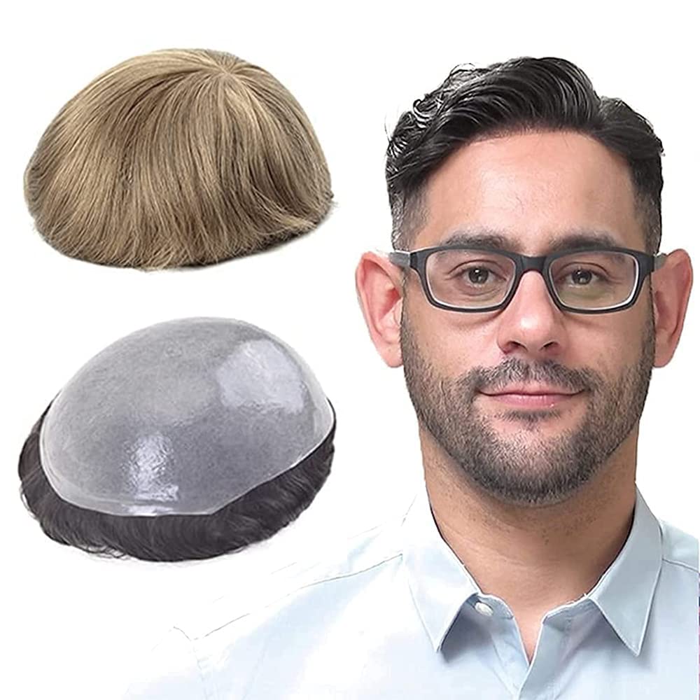 Lordhair Toupee for Men with 100% Human Hair