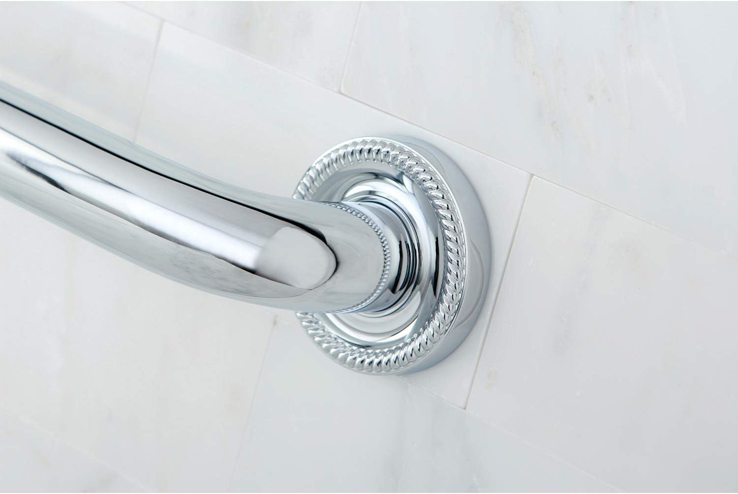 Crazy Deals Kingston Brass DR914241 Designer Trimscape Camelon 24-Inch Grab Bar, Polished Chrome