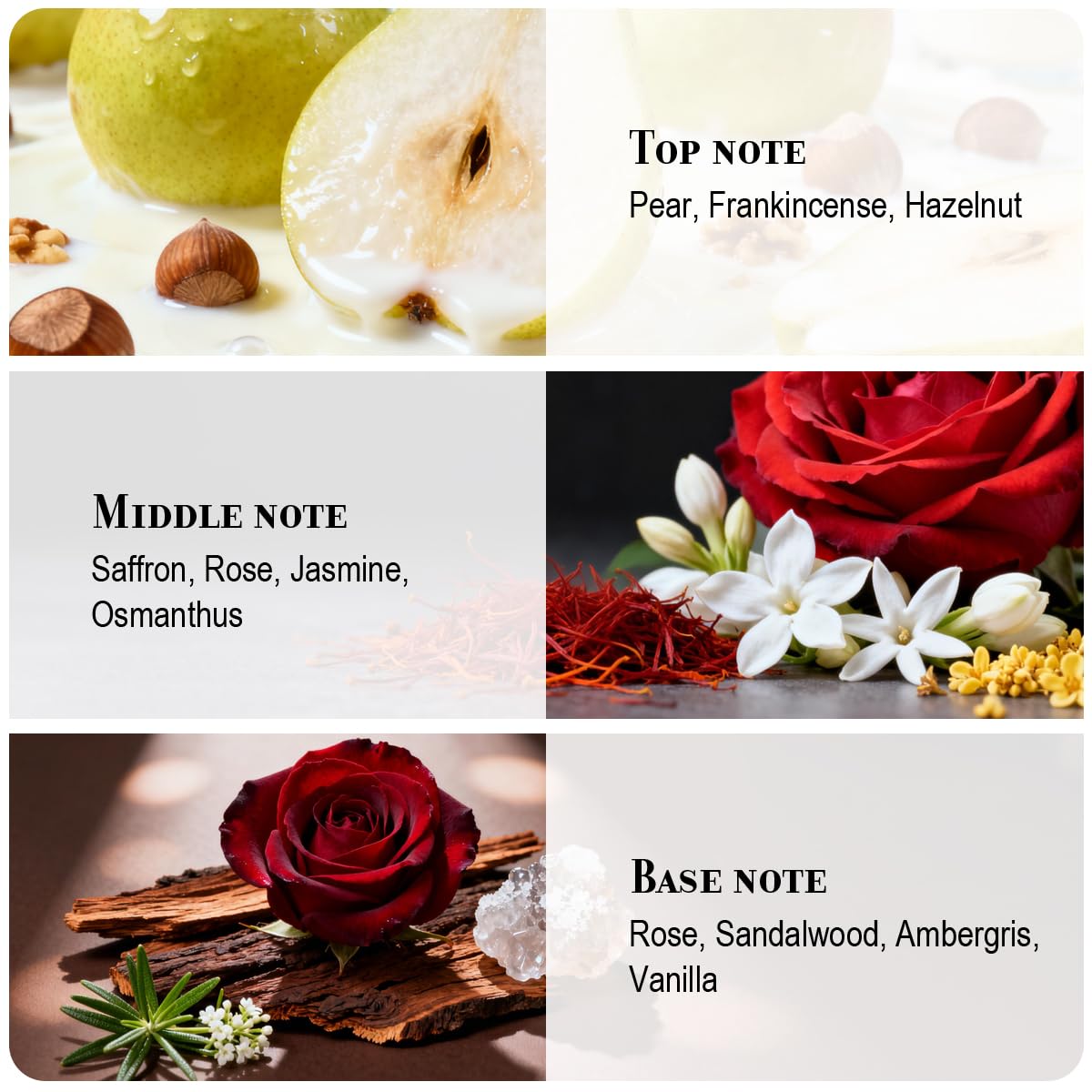 Velvet Moon - Petal Eau De Parfum Inspired by AMO.AGE Guidance, Long-Lasting Fragrance Woody Floral Fruity Spicy Perfumes for Women & Men - 100ml | 3.4 fl. oz + 2ml Samples - Image 3