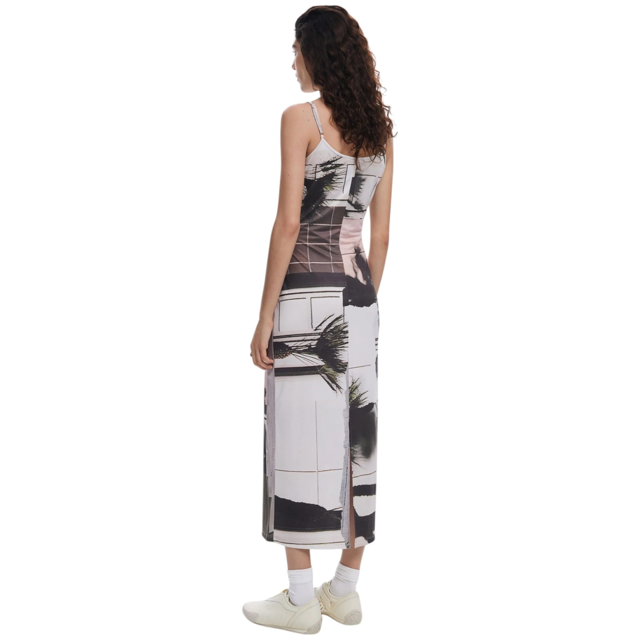 Desigual Damen 25swvk56 Lässiges Kleid