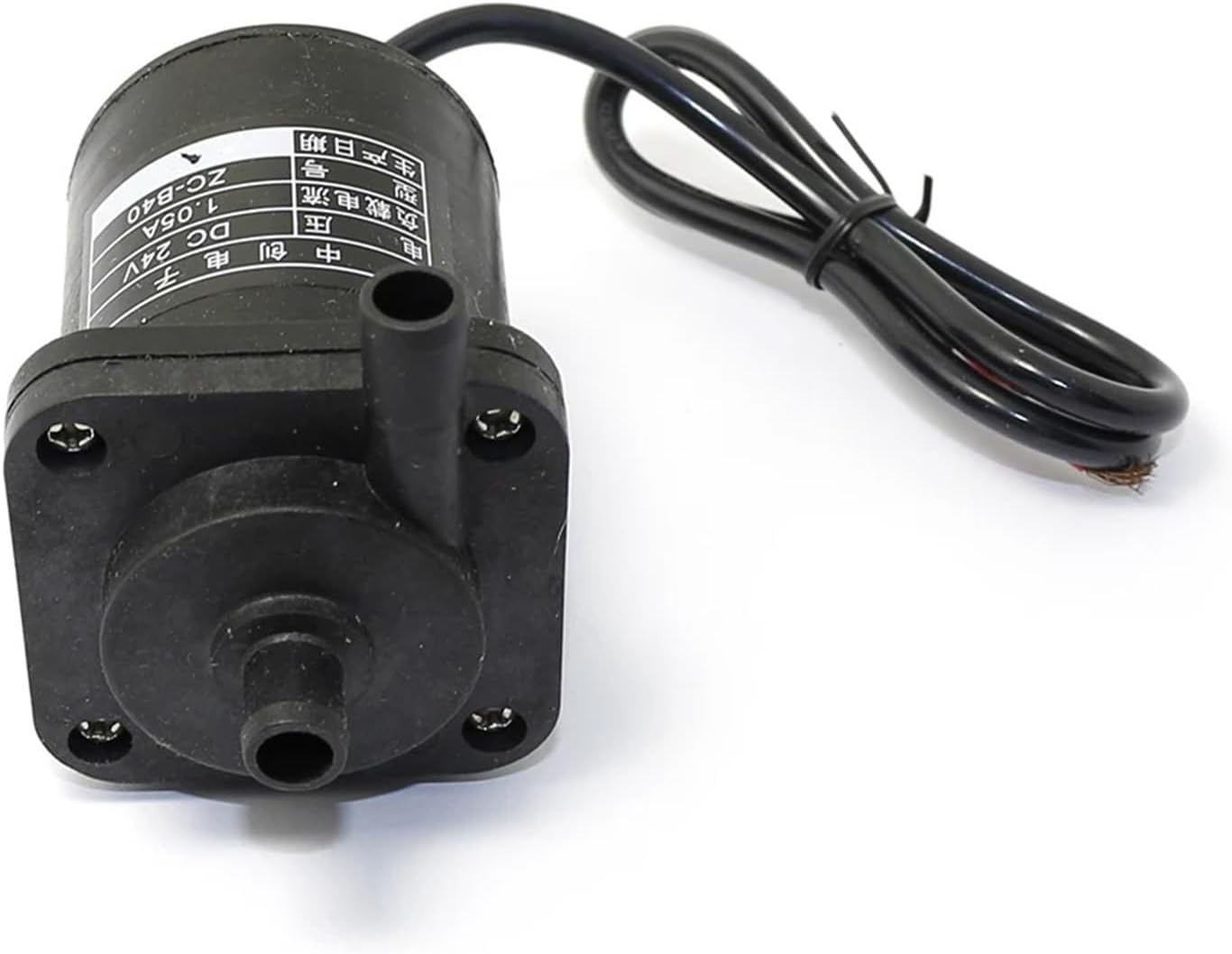 Mini Brushless Magnetic Water Pump (100 degrees C) 24V12V DC-No Thread Submersible(24V)