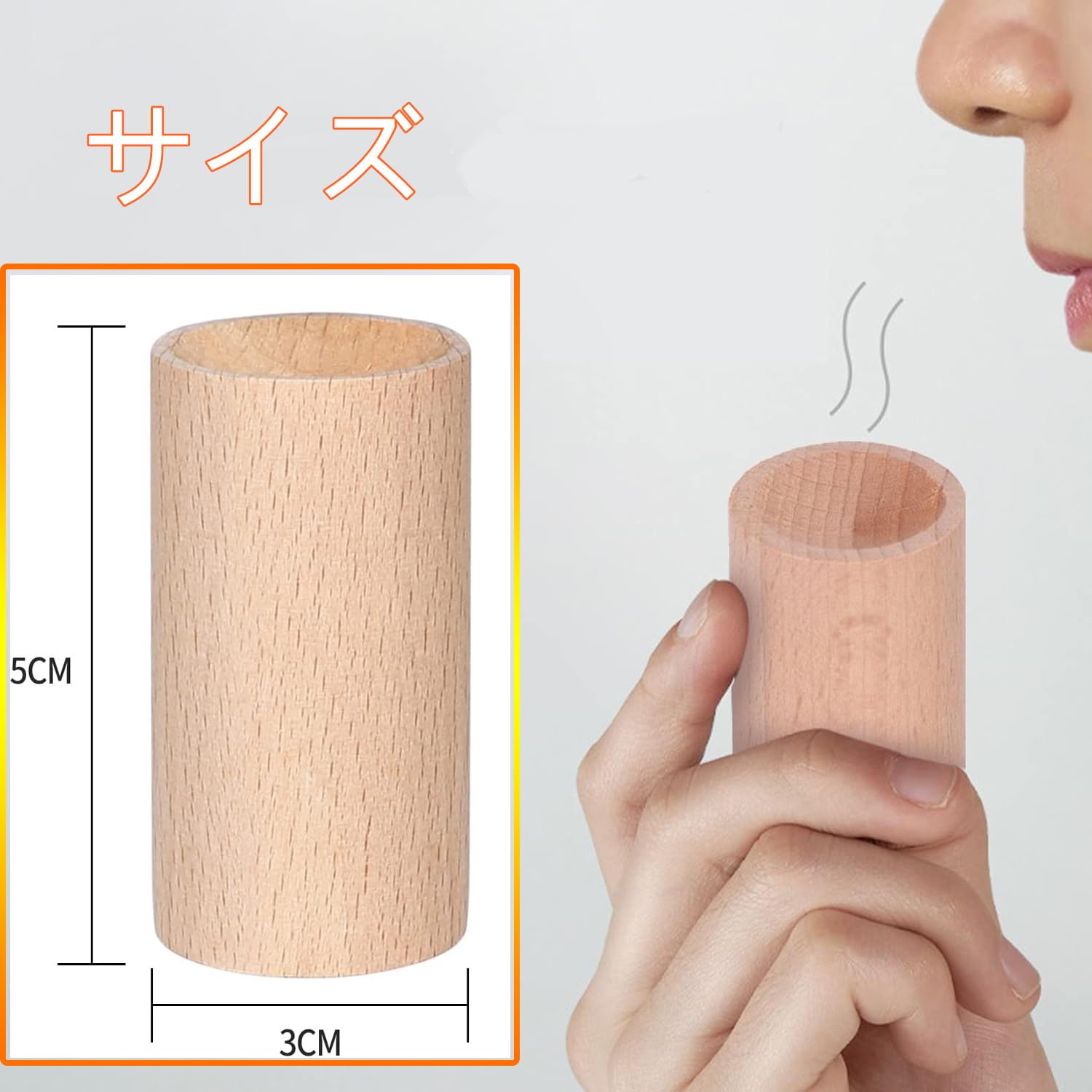 Amazon.co.jp: SensaBliss アロマストーン 木製 アロマディッシュ 4個