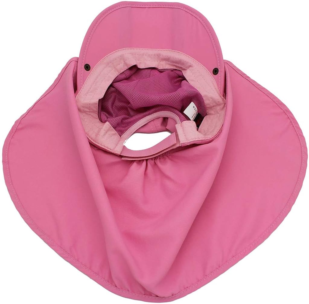 Home Prefer Boys UPF 50+ Sun Protection Cap Quick Dry Fishing Hat with Neck Flap