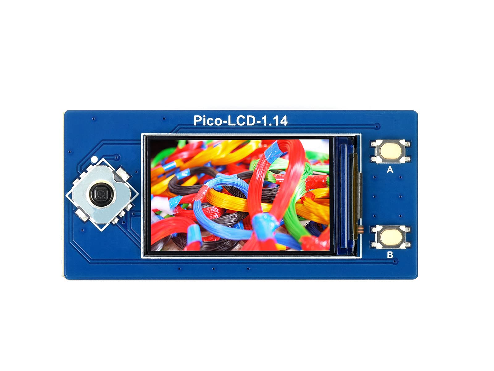 Coolwell Waveshare 1.14inch LCD Display Module For Raspberry Pi Pico, Embedded ST7789 Driver, 65K RGB Colors, 240×135 Pixels, Using SPI Bus
