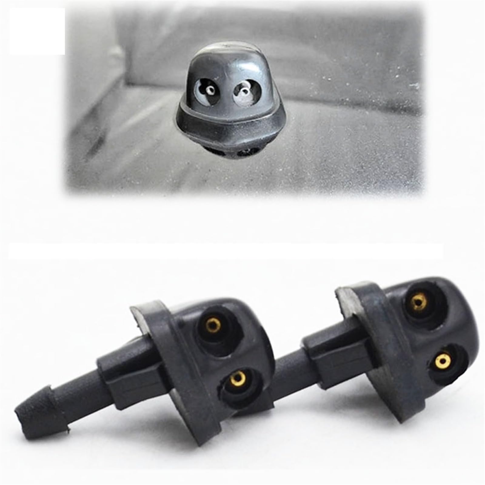 per Opel per Agila 2008 2009 2010 2011 2012 2013 2014 Auto Tergicristallo Anteriore Ugello spruzzatore Acqua Spruzzatori Parabrezza Auto