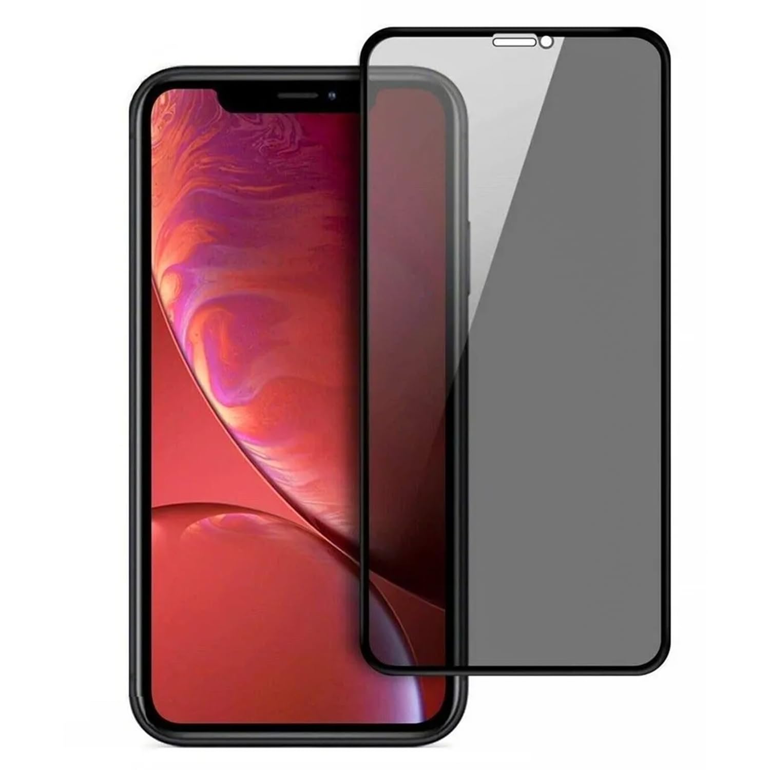 YOUTH MOBI Edge to Edge Privacy Tempered Glass for iPhone 11 and iPhone XR (6.1 Inch) with Easy Self Installation Kit | Black Pack of 1 (B0C6H8J1WJ) Amazon Price History, Amazon Price Tracker