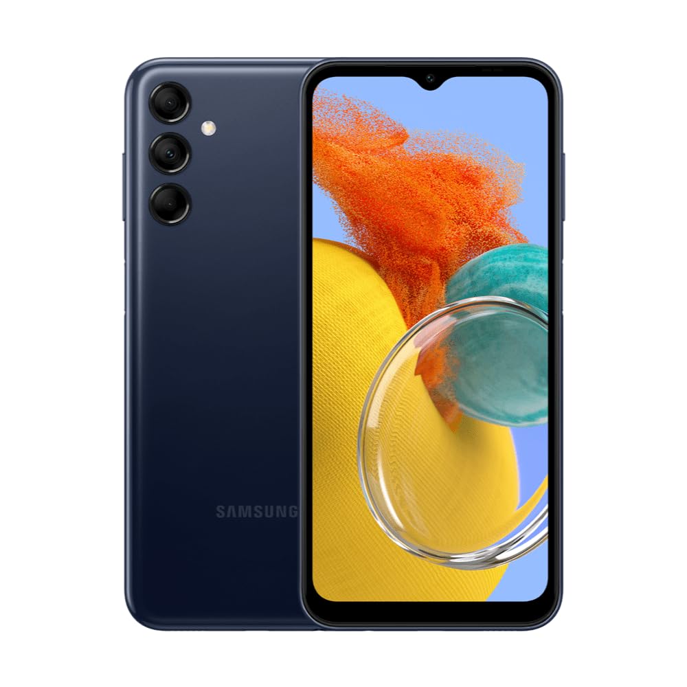 Smartphone Samsung Galaxy M14 5G, 128GB, 4GB RAM, Tela Infinita de 6.6"" Dual Chip