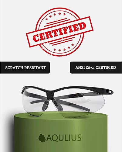 Miniatura 4 de Aqulius 3pk Shooting Glasses - Safety Glasses - Eye Protection for Shooting Range, Tactical Shooting Goggles