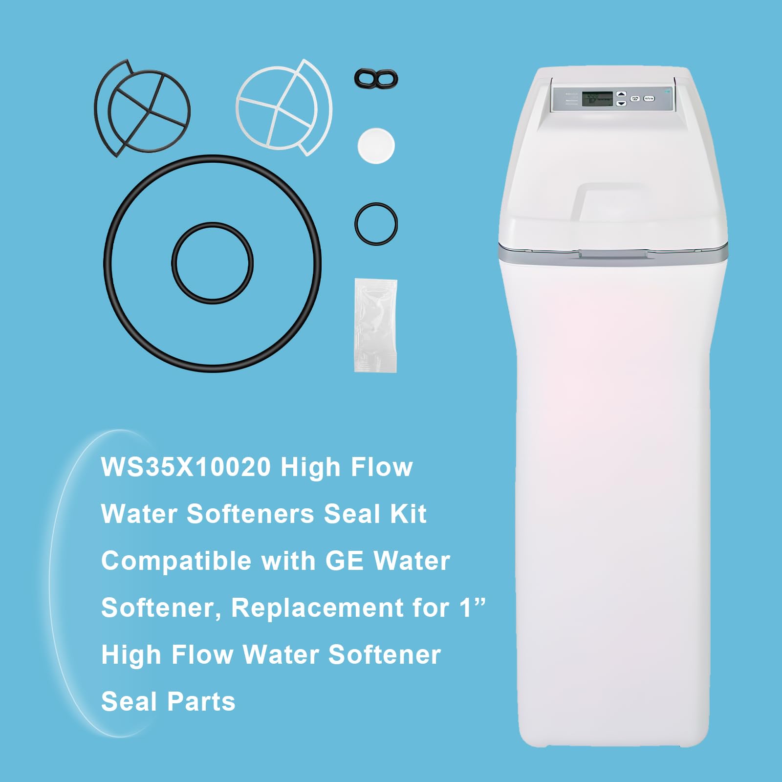 Kit De Sellado WS35X10020 Para Ablandador De Agua GE