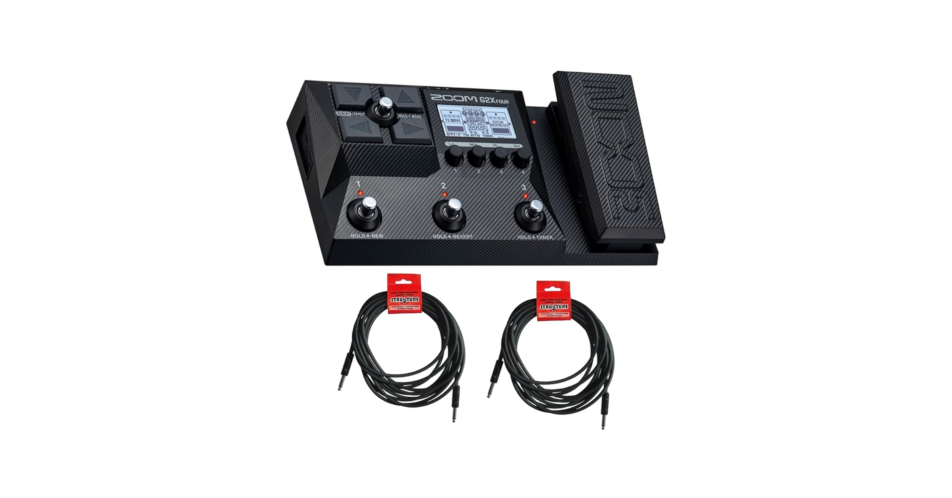 Amazon.com: Zoom G2X Four Multi-Effect Guitar Pedal Bundled with