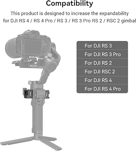Miniatura 2 de SmallRig Soporte de abrazadera NATO para DJI RS 4 Mini/RS 2 / RSC 2 / RS 3 / RS 3 Pro/RS 3 mini/RS 4 / RS 4 Pro Gimbal - 3025