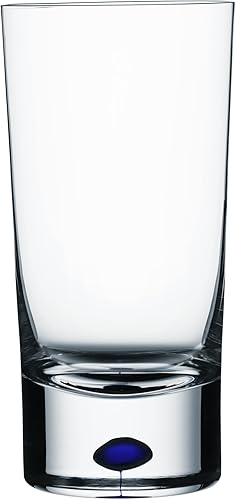 Orrefors Intermezzo Blue - Vaso de 13 onzas, tamaño único, vaso transparente