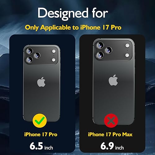 Miniatura 8 de Hlija Protector de lente de cámara trasera trasera de vidrio templado para iPhone 15 Pro  15 Pro Max - Protector de cobertura completa transparente