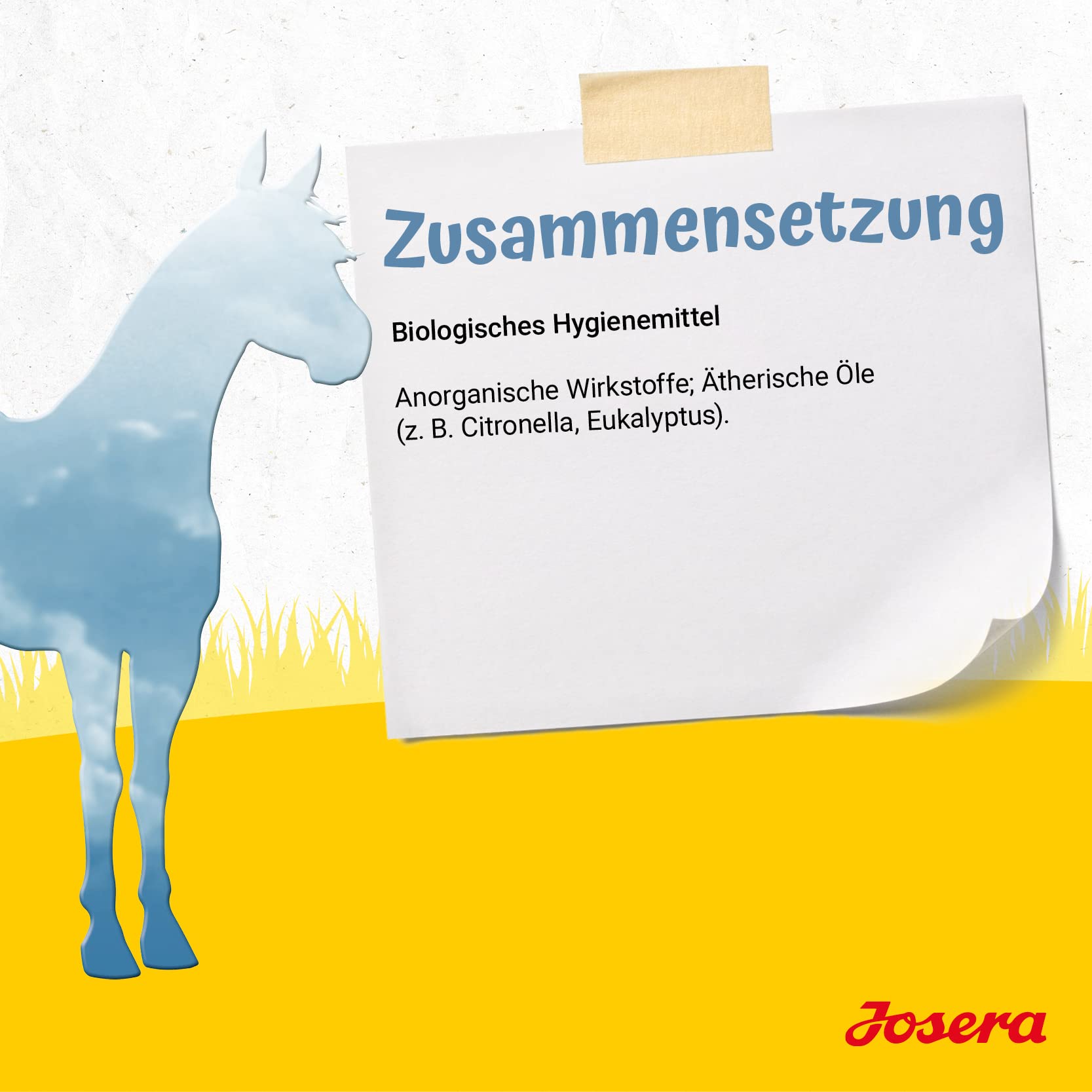 Josera Pferd SHF | Stall, Hygiene, Frische | 10kg | Einstreu für Boxen | Biologisches Hygienemittel | 1er Pack