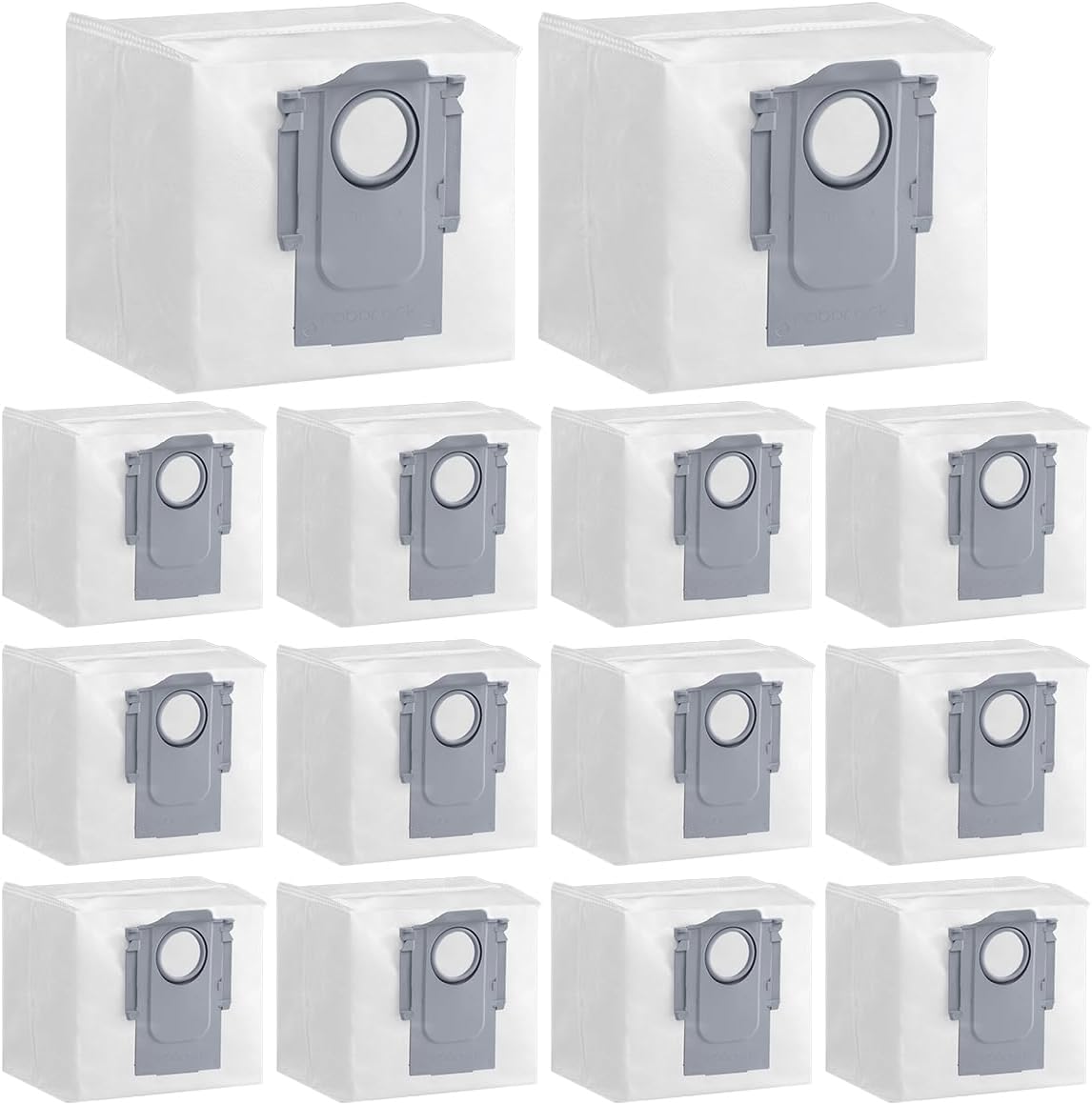 Replacement Vacuum Bags-2.7L Large Disposable Dust Bag Compatible with Roborock Q7 M5+,Q10 S5+,Q10 X5+,Q5 Max+,S8+,S8 Pro Ultra,Q7 Max,Q8 Max+,S7 Pro Ultra,Q5+ Robot Vacuum Cleaner,Q7 Max Dust Bags