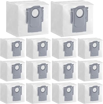 Replacement Vacuum Bags-2.7L Large Disposable Dust Bag Compatible with Roborock Q7 M5+,Q10 S5+,Q10 X5+,Q5 Max+,S8+,S8 Pro Ultra,Q7 Max,Q8 Max+,S7 Pro Ultra,Q5+ Robot Vacuum Cleaner,Q7 Max Dust Bags