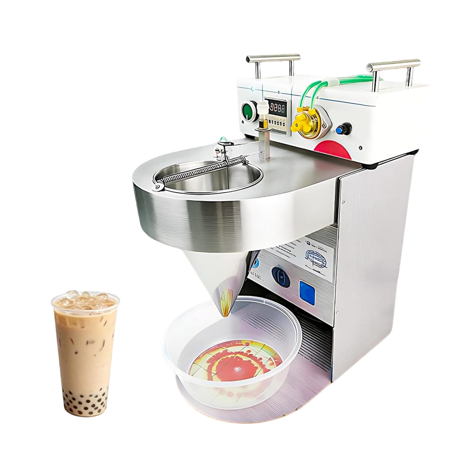 WTRYRN Commercial Tapioca Pearl Shaping Machine, Jelly Ball Making Device, Stable 30-35kg/h Output, Low Pearl Breakage Rate, Great for Dessert Shops 2